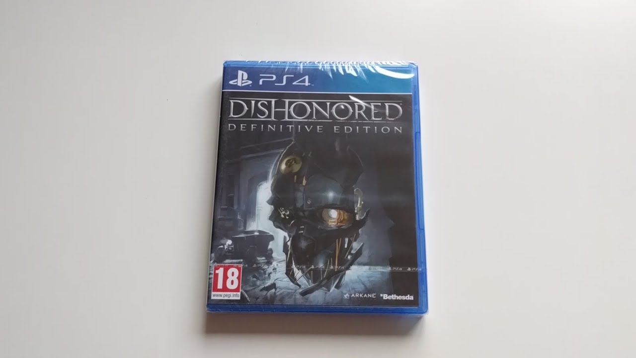 Dishonored The Definitive Edition PS4 Unboxing