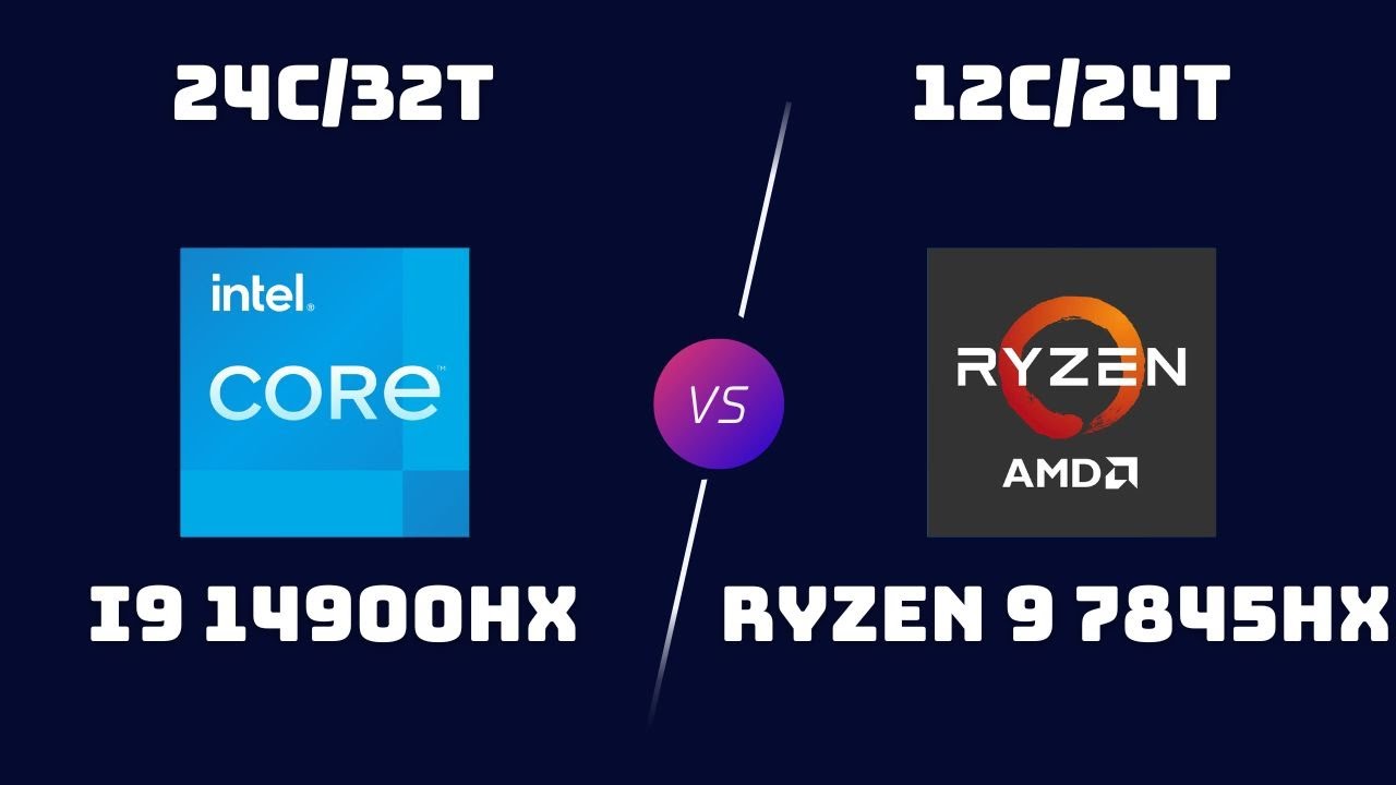 i9-14900HX vs Ryzen 9 7845HX &ndash; Laptop CPU Benchmark Showdown