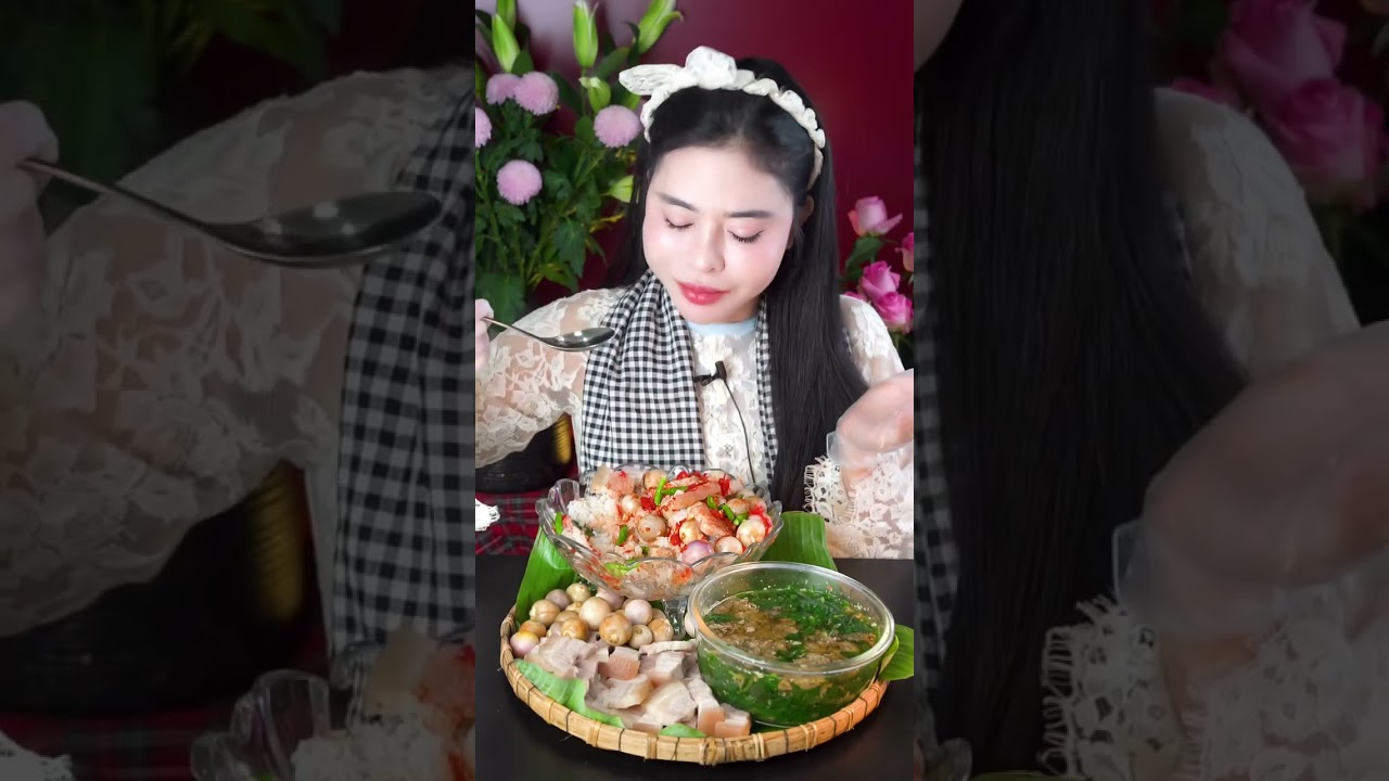 Mukbang Cơm nhà #Mukbang #vivithichan 
