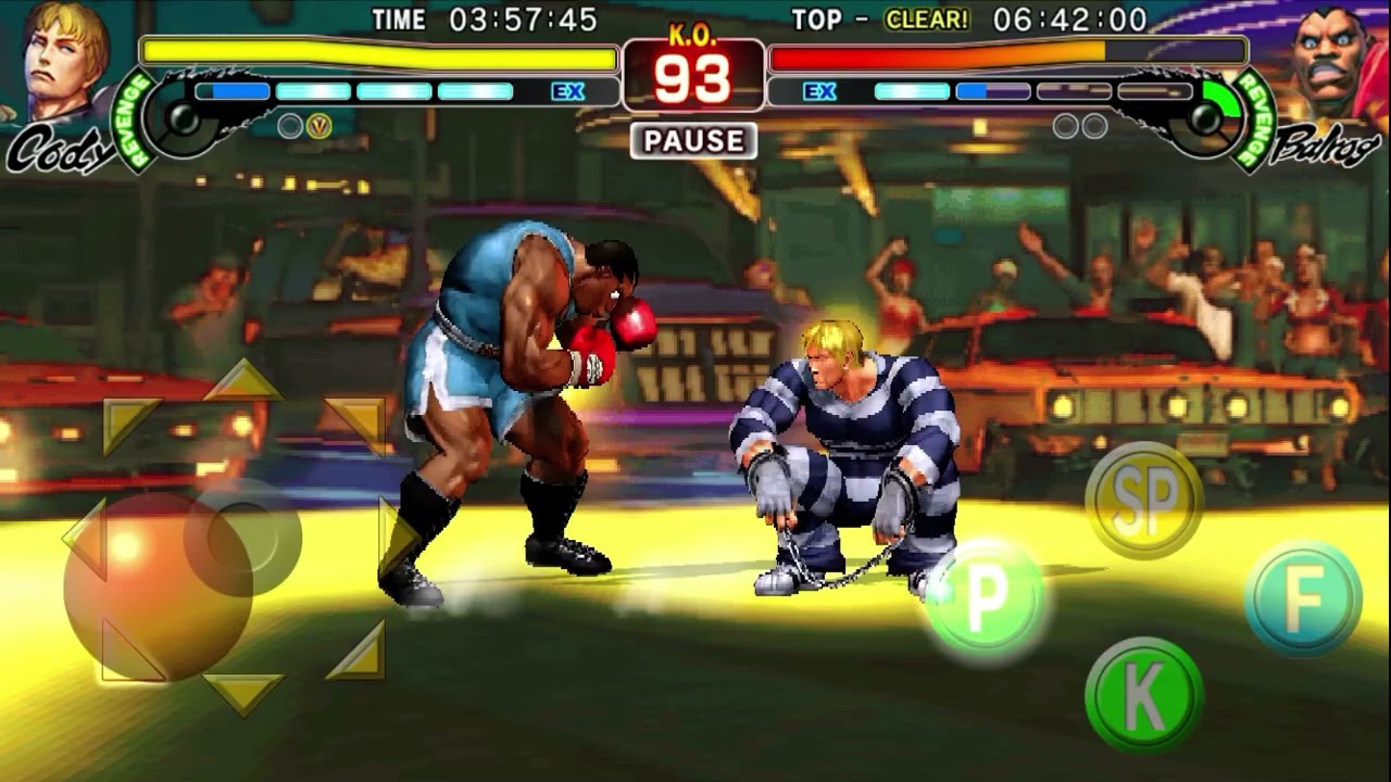 Gameplay as cody in street fighter 4