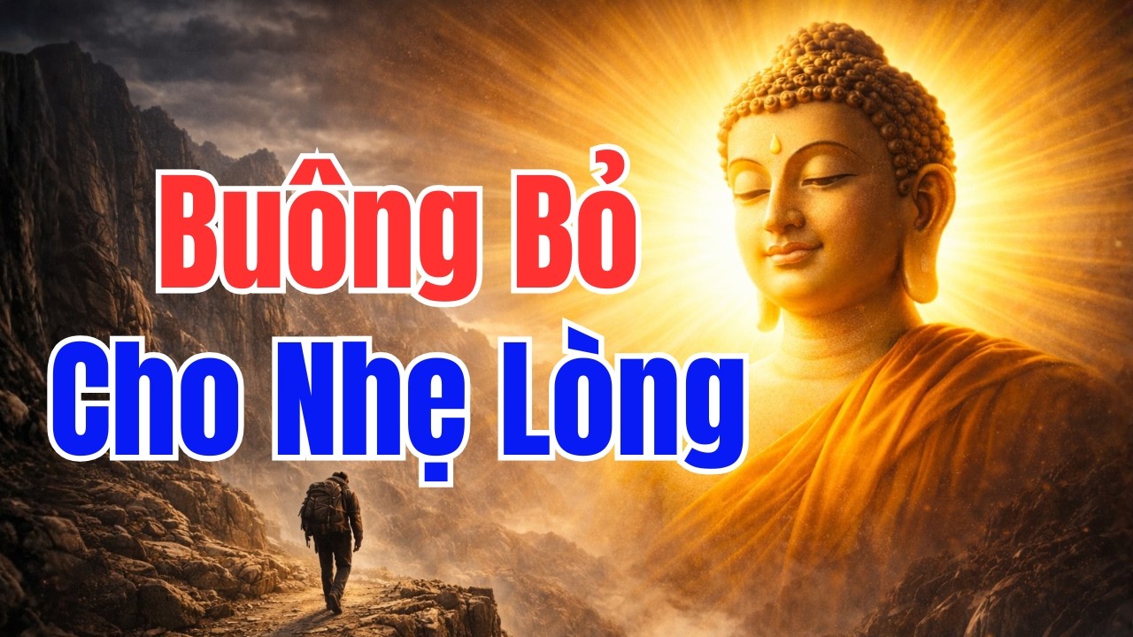 Buông Bỏ Phiền Não Khổ Đau Cho Nhẹ Lòng