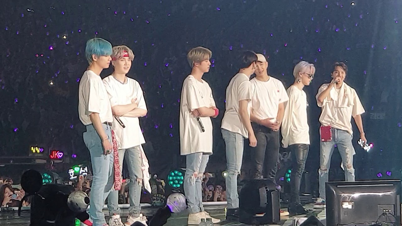190323 BTS ENDING MENT ~ BTS LOVE YOURSELF HONG KONG DAY 3