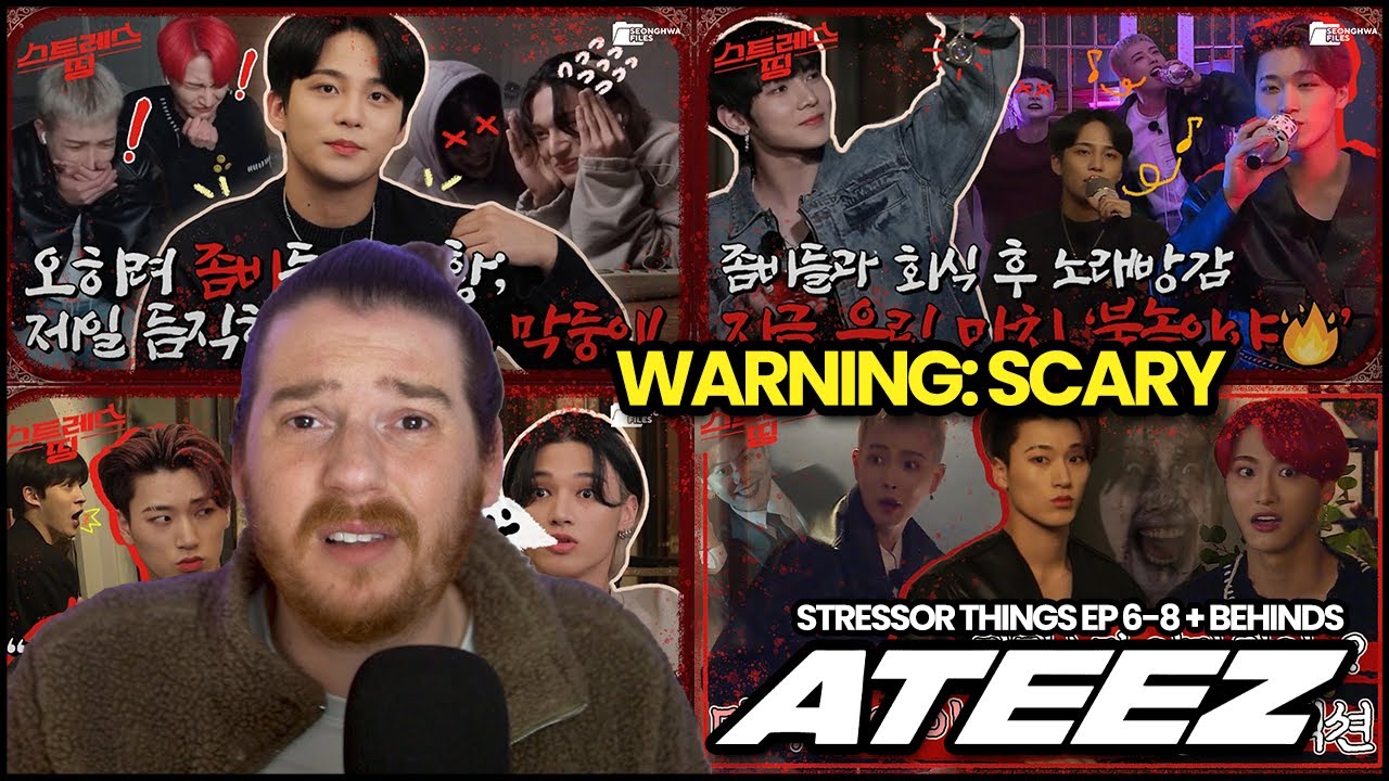 ATEEZ: Stressor Things - Ep 6-8 (+ Behinds) | REACTION