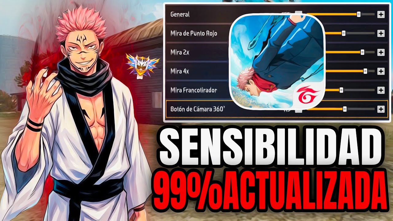 SENSI VIP 2026!🔥LA MEJOR SENSIBILIDAD PARA PEGAR TODO ROJO NUEVA ACTUALIZACIÓN de FREFIRE!