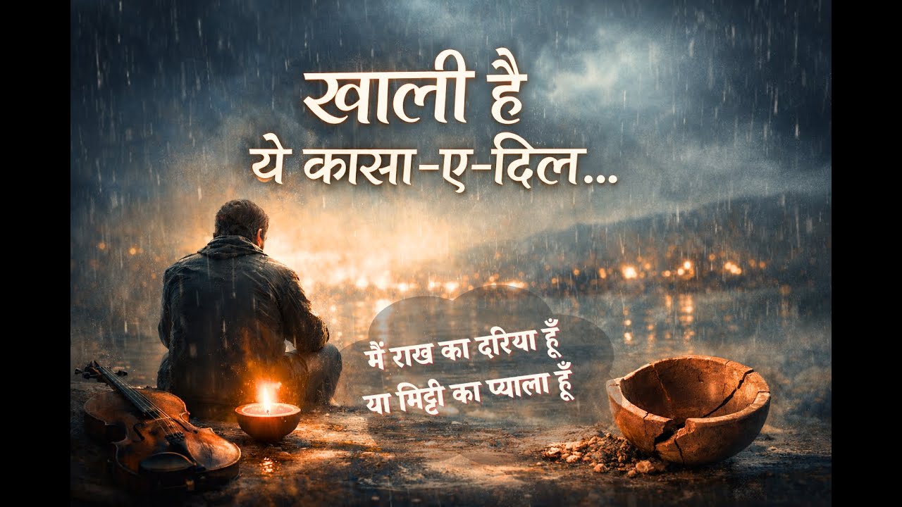 खाली है ये कासा-ए-दिल | Heartbreak Rain Song | Official Audio