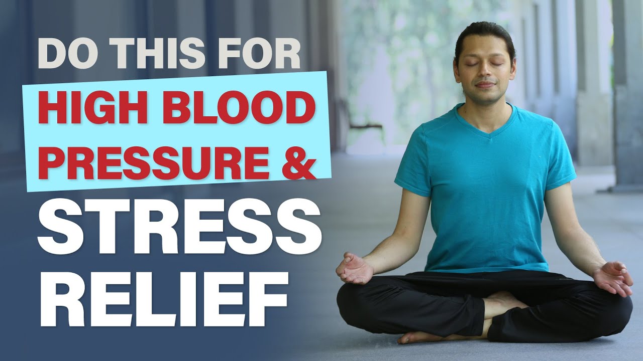 Yoga for High BP & Stress Relief | Mayur Karthik | Sri Sri School of Yoga