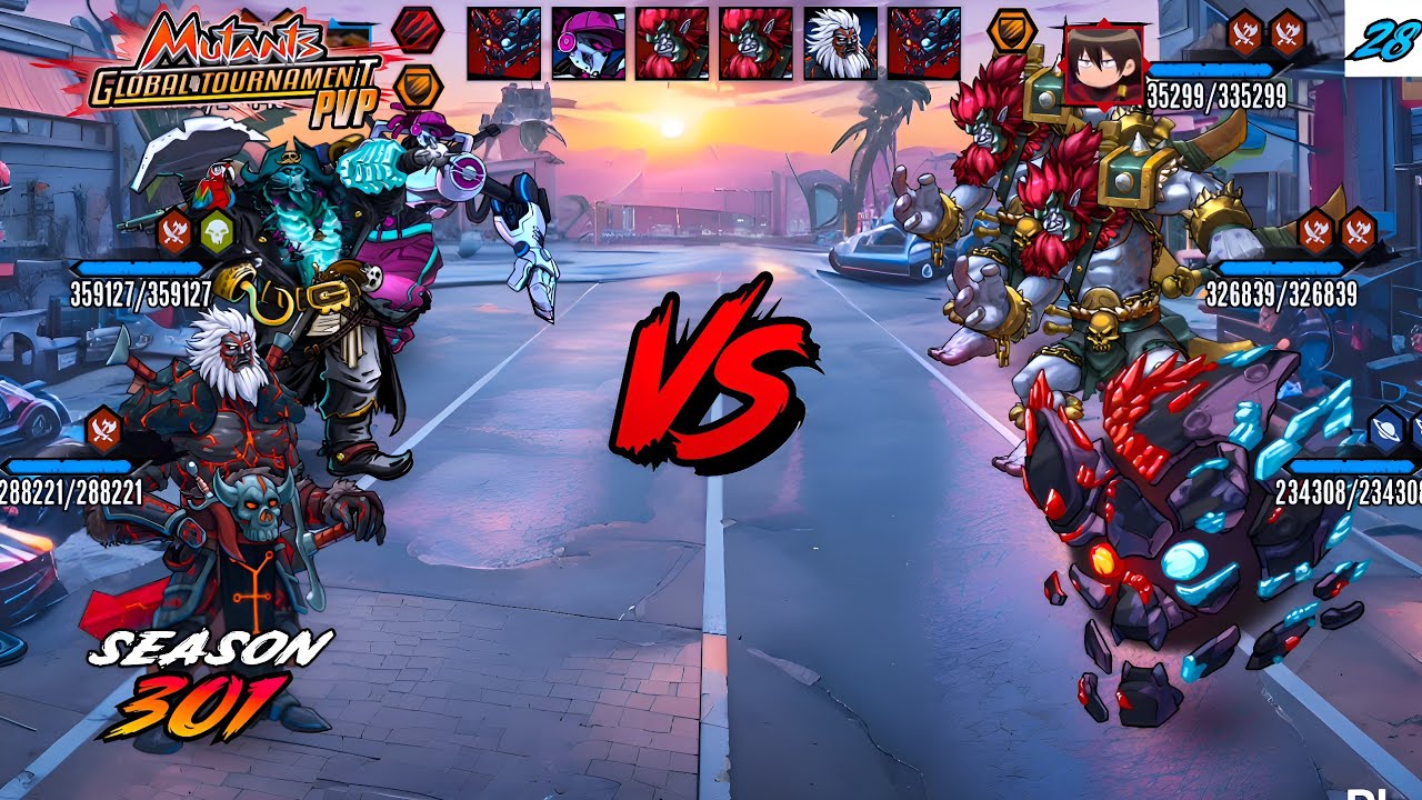 Main, pvp fights 28 - Mutants Genetic Gladiators