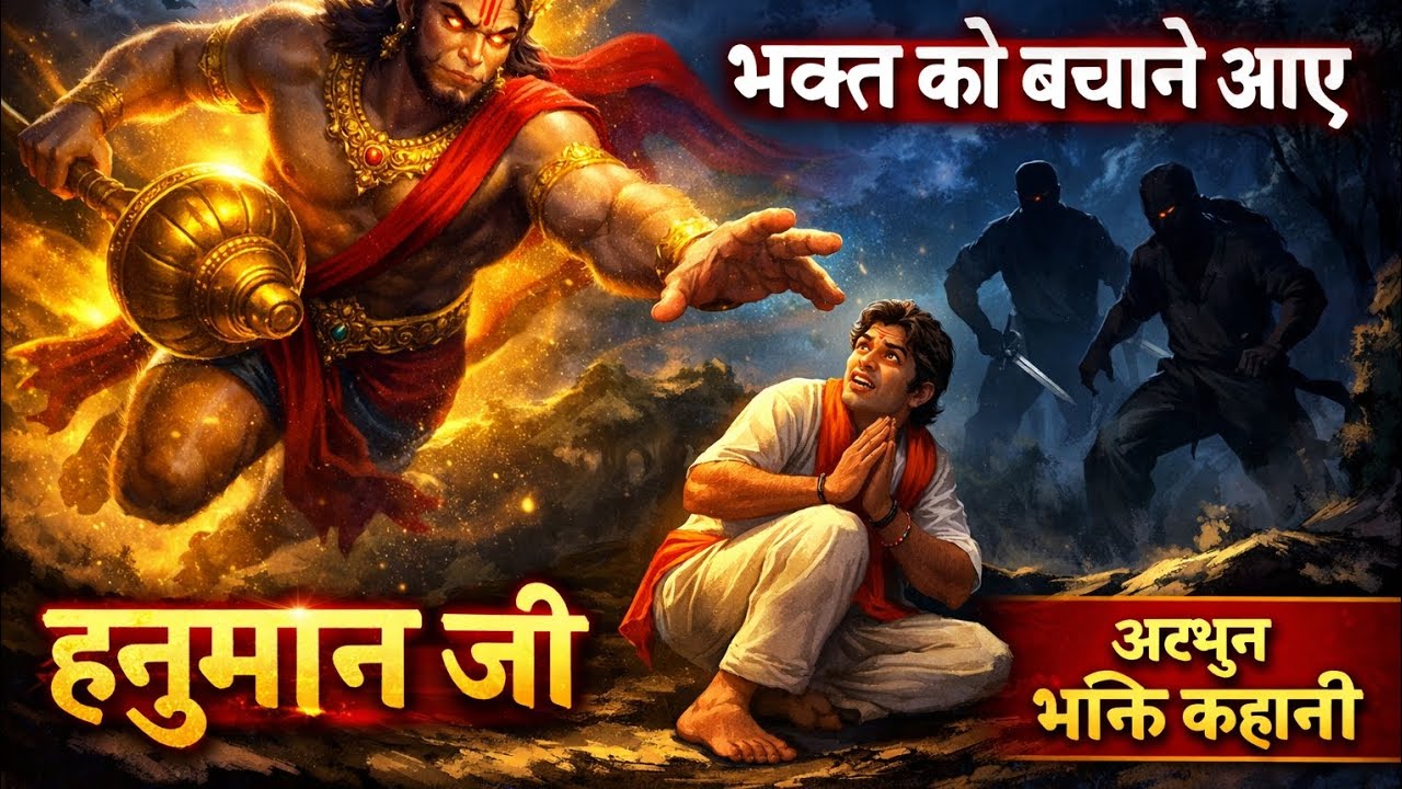हनुमान चालीसा की शक्ति | संकट में भक्त की ऐसे हुई रक्षा” ! Hanuman Vaani 🙏