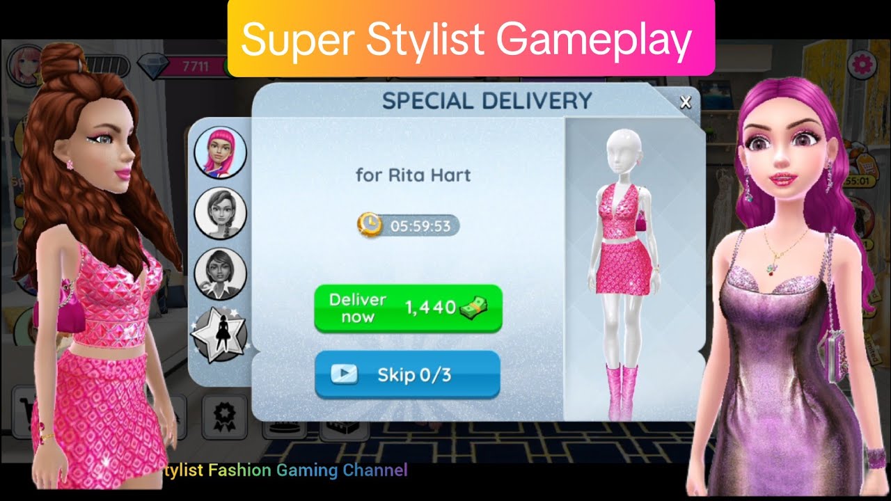 Makeover of Stylist & Client 🥳 #superstylish #superstylist #superstylistgame #fashiongame #barbie 
