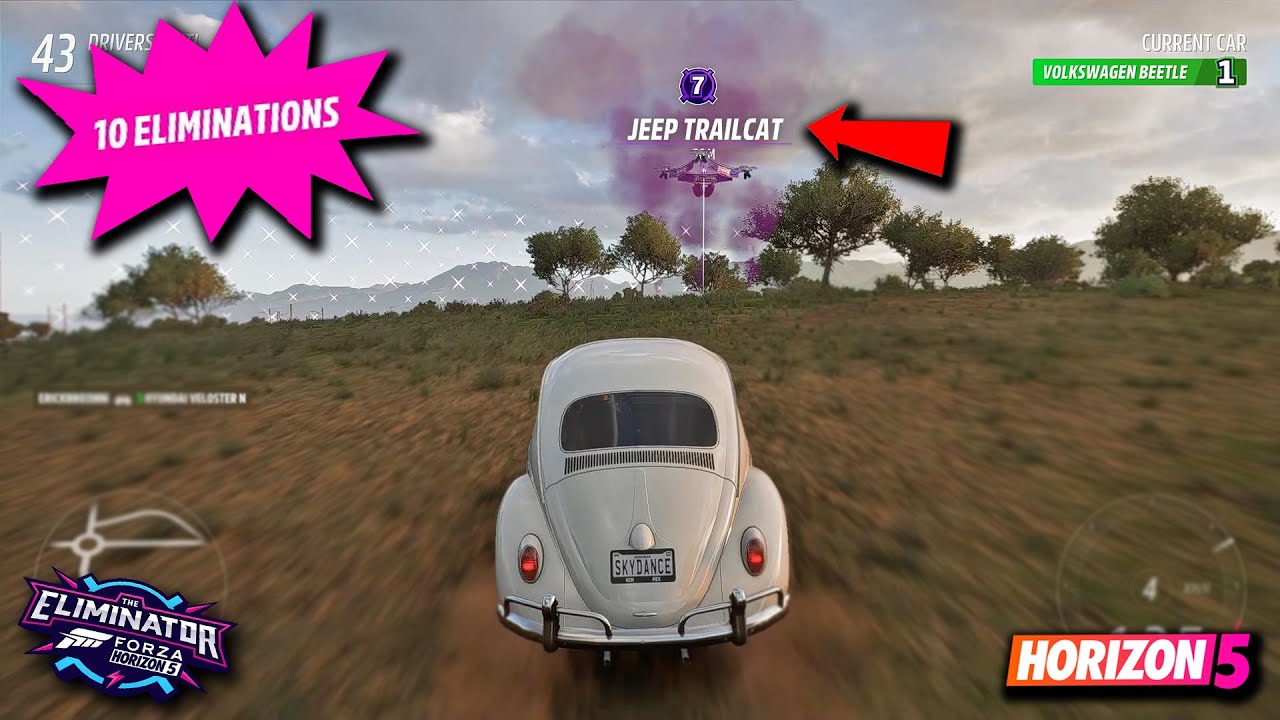 Forza Horizon 5 The Eliminator Series #558 With Brocky + x10 Eliminations