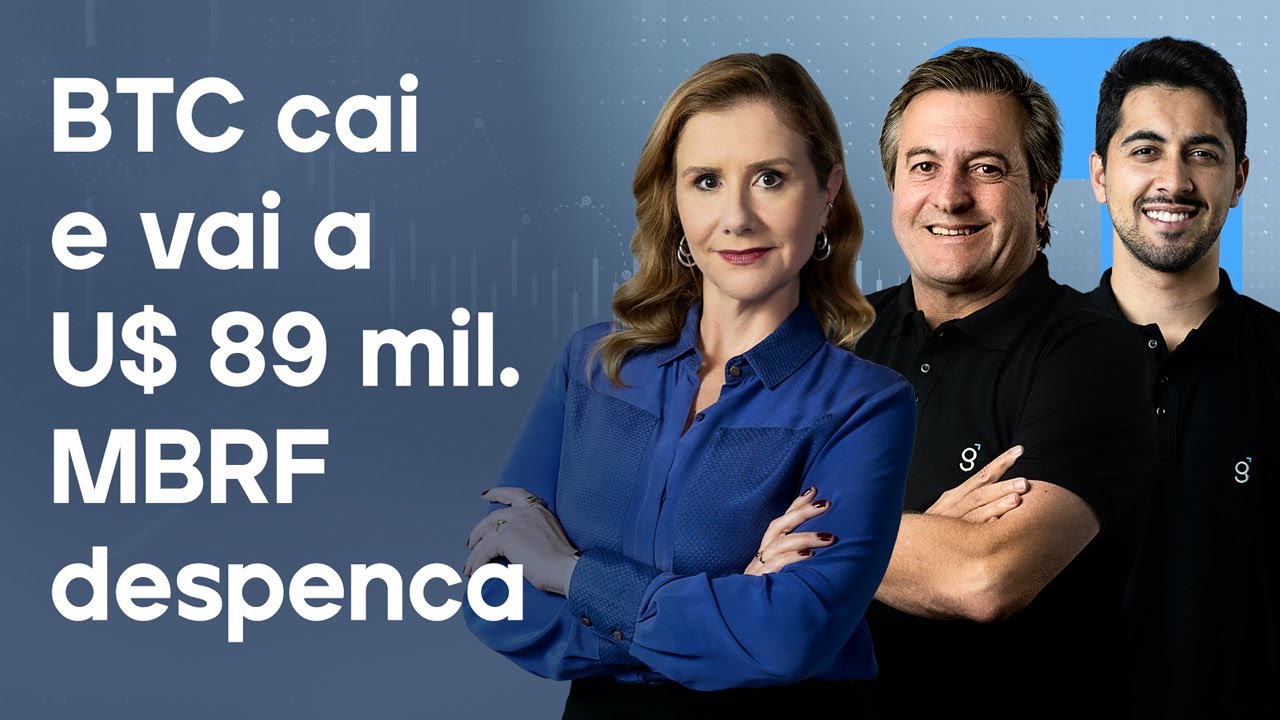 🔴 19/11/25 BTC cai e vai a U$ 89 mil | MBRF despenca | Fechamento de Mercado
