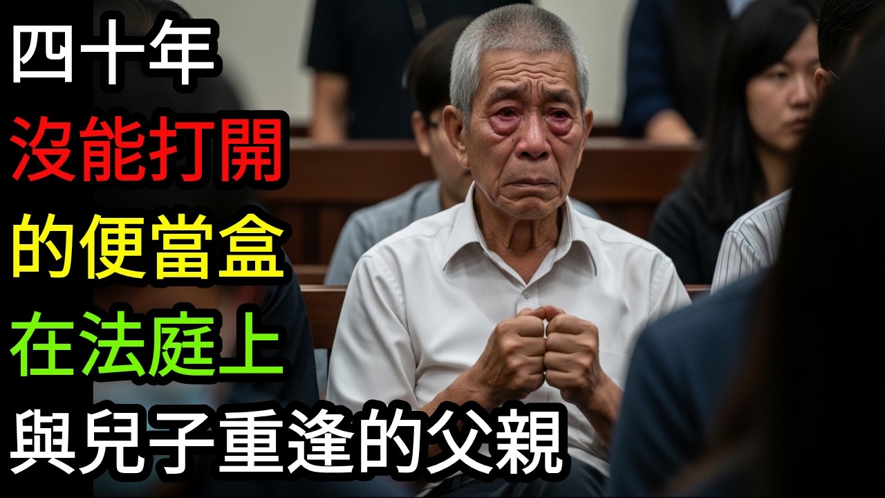 四十年都沒打開過的便當盒……父親在法庭上與兒子重逢 _#人生故事#故事#感動#人生#銀髮族#晚年生活#有聲書#家庭#人生劇場#故事電台