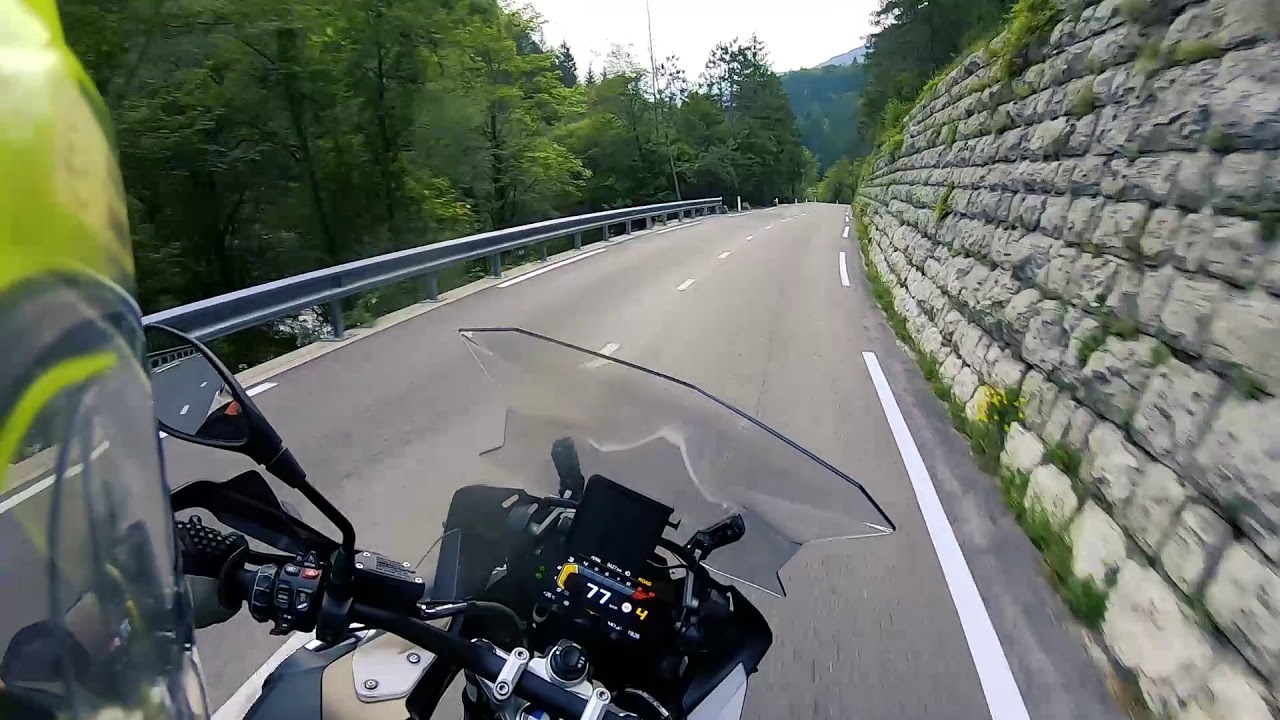THE BEST ROAD IN #SLOVENIA - #Soča valley with #BMWR1250GSADVENTURE