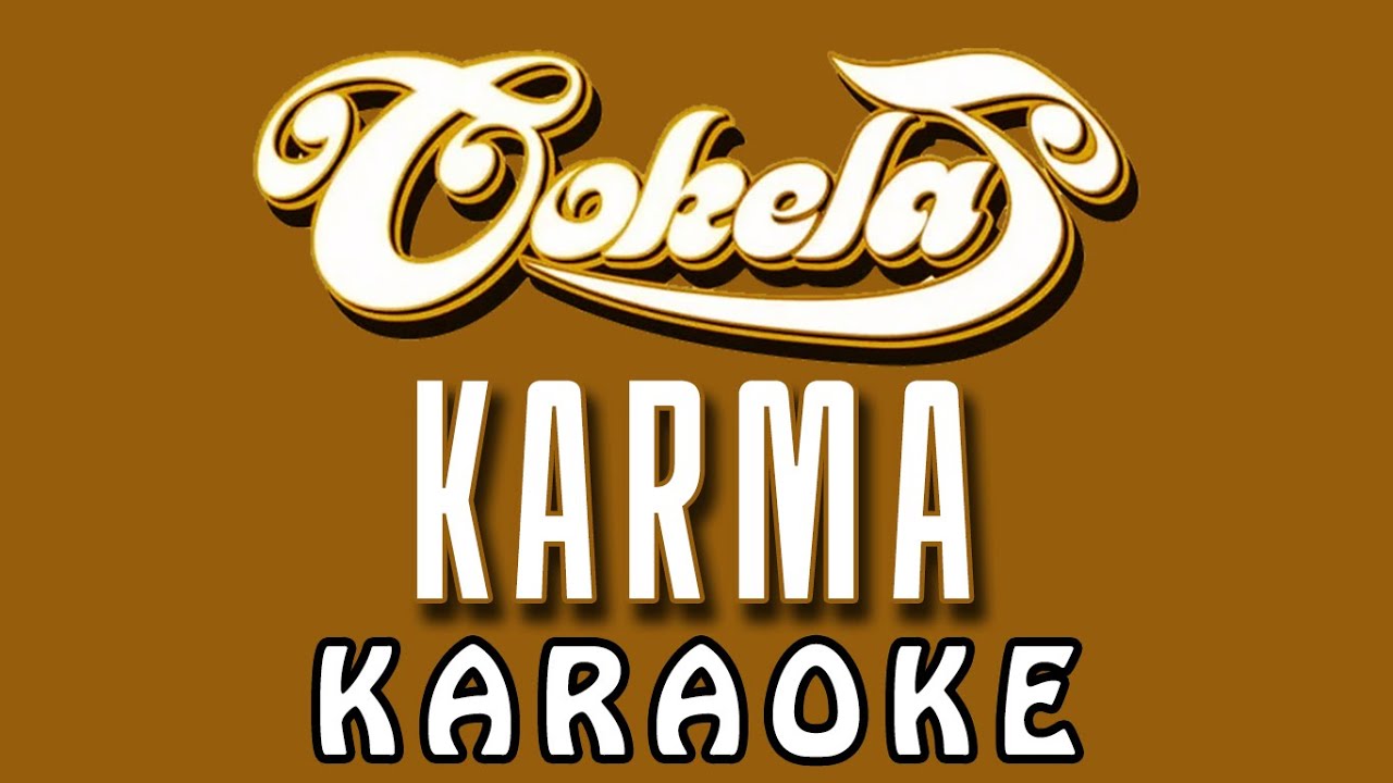 COKELAT - KARMA - KARAOKE LIVE VERSION - LOWER KEY D#