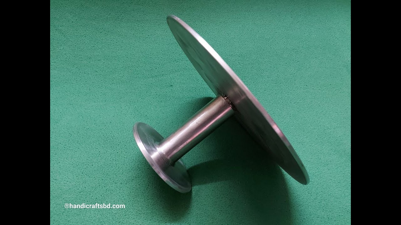 Professional Metal Cake Turntable | স্টেইনলেস স্টিল টার্ন টেবিল #ssturntable #turntable