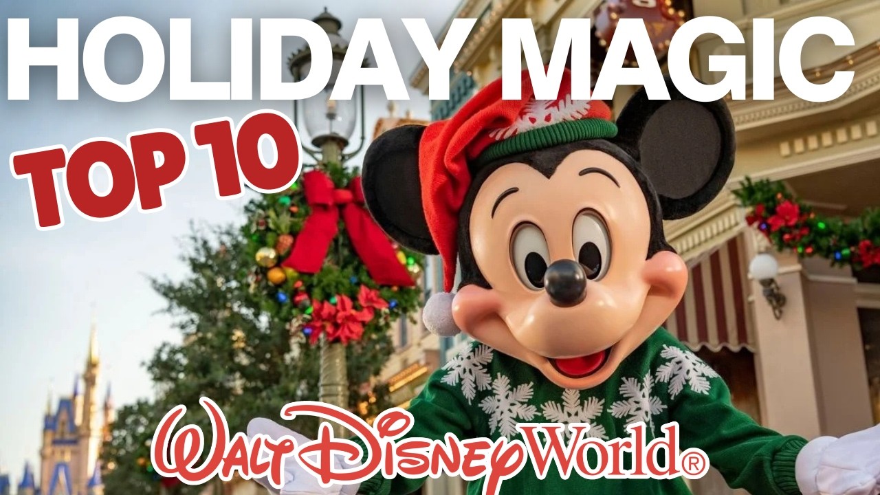 The Most Magical Christmas Celebration at Disney World