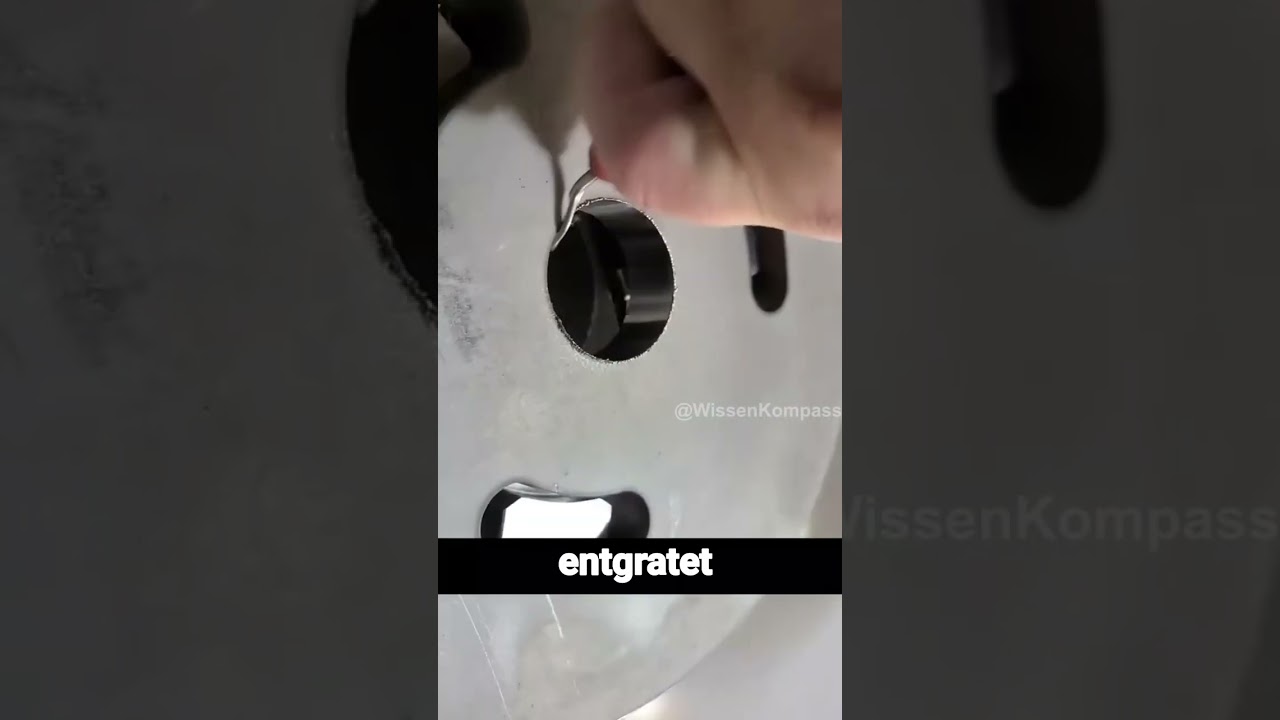 Deuring-Stift: Kanten entgraten wie ein Profi! ⚙️ Werkzeugtipp f&uuml;r saubere Werkst&uuml;cke