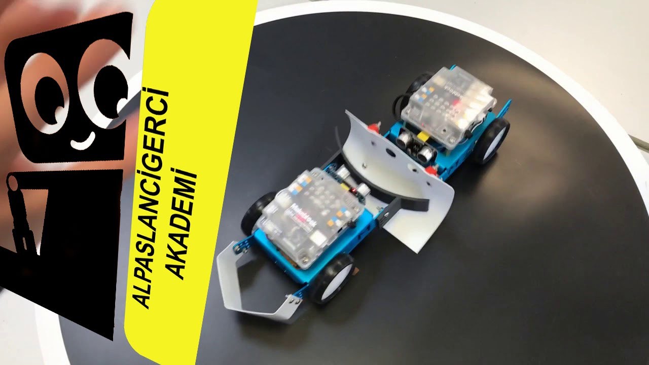 Mblock mbot ile sumo güreşi