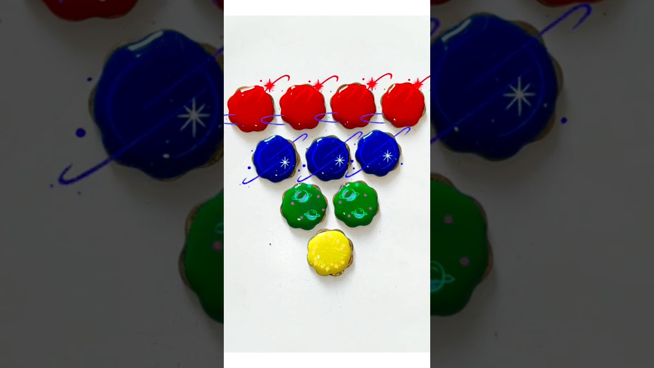 Tap... Drop... Boom! 💥 Color Satisfaction in 4 Sec 😍