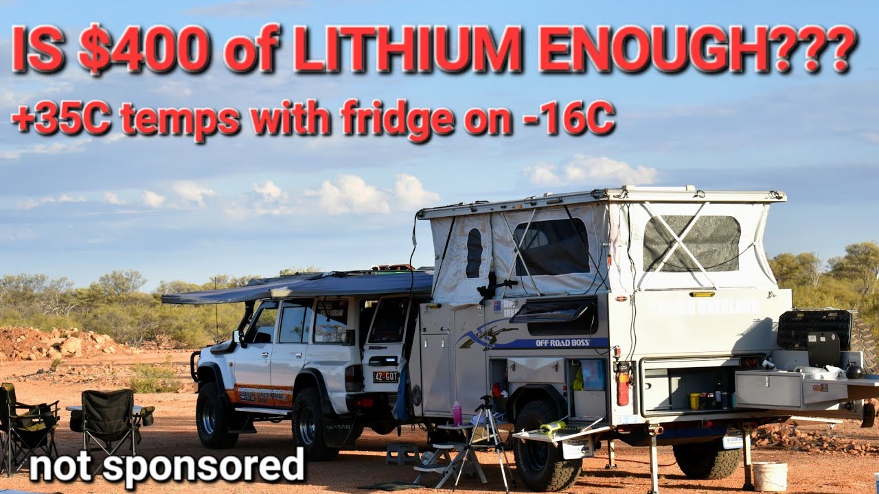 Do you really need 200 Ah of batteries to camp? Can a small lithium battery be enough?