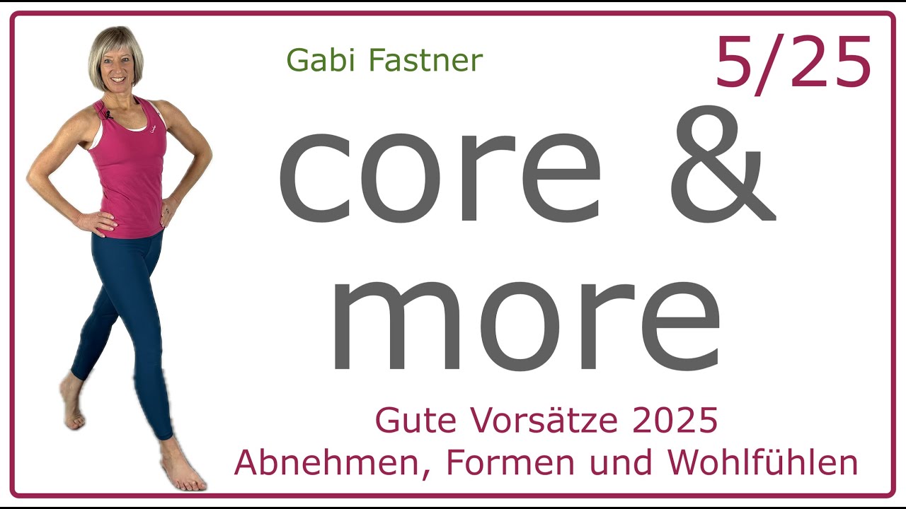 5/25🔹32 min. core & more | flacher Bauch - starker Rücken & Oberkörper, ohne Geräte