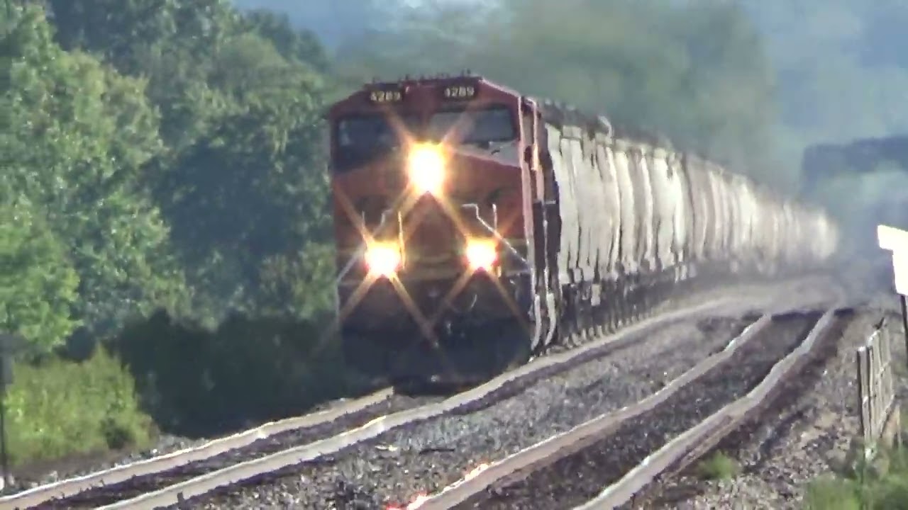 BNSF G-DAMETT Flying thru Elmer, MO 8/31/2024