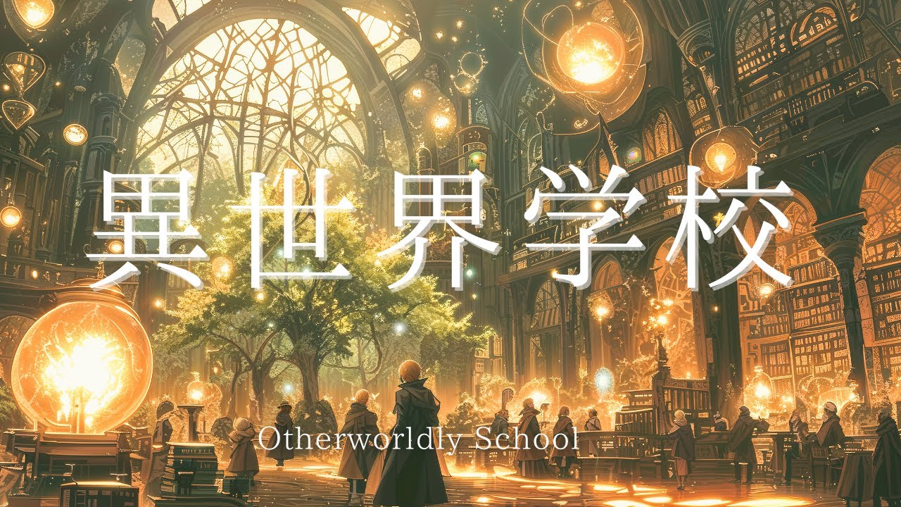 【ケルト音楽】魔法学校に入学したくなる音楽 - 60分間のファンタジーBGM - 異世界学校