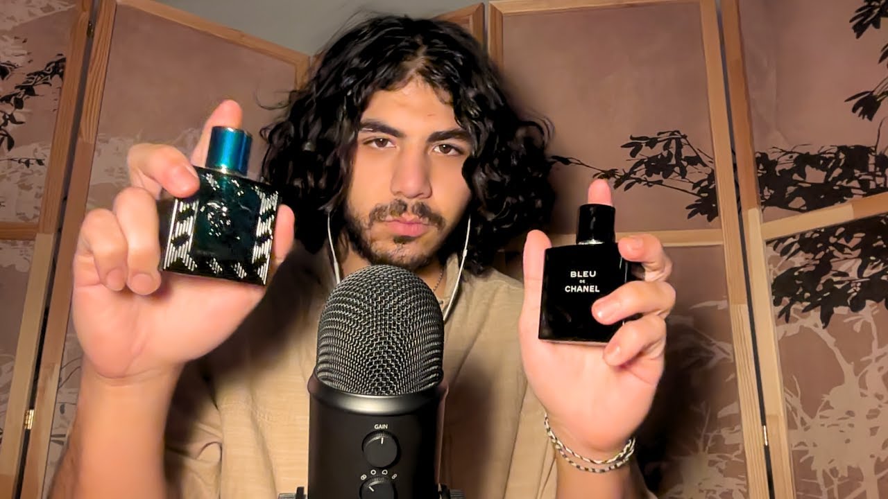 ASMR Fragrance Boutique Roleplay (tapping, scratching + lid sounds)