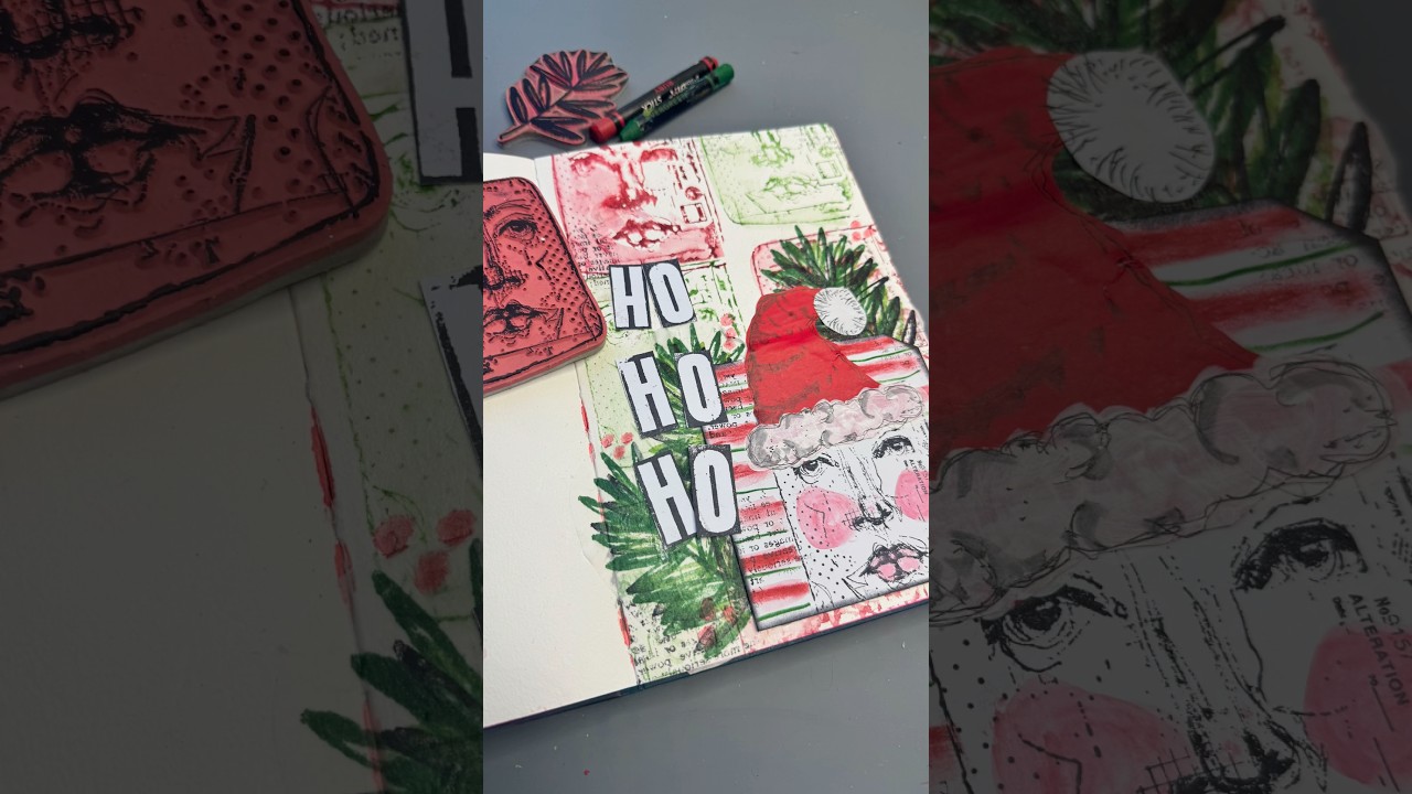 Дина Уэйкли Медиа Хо Хо Хо Страница @artjournallove