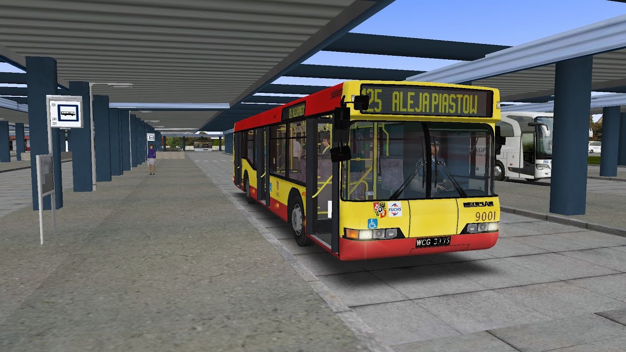 OMSI 2 Wrocław 0.3 by Siroccoxp Neoplan N4016 Linia 125 *Potężny ryk ZF'a*