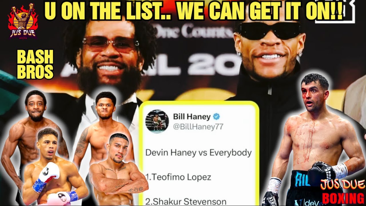 Devin Haney RESPONDS to Keyshawn Davis! Frank Martin wants Hitchins! 140-147 HEATING UP 📱