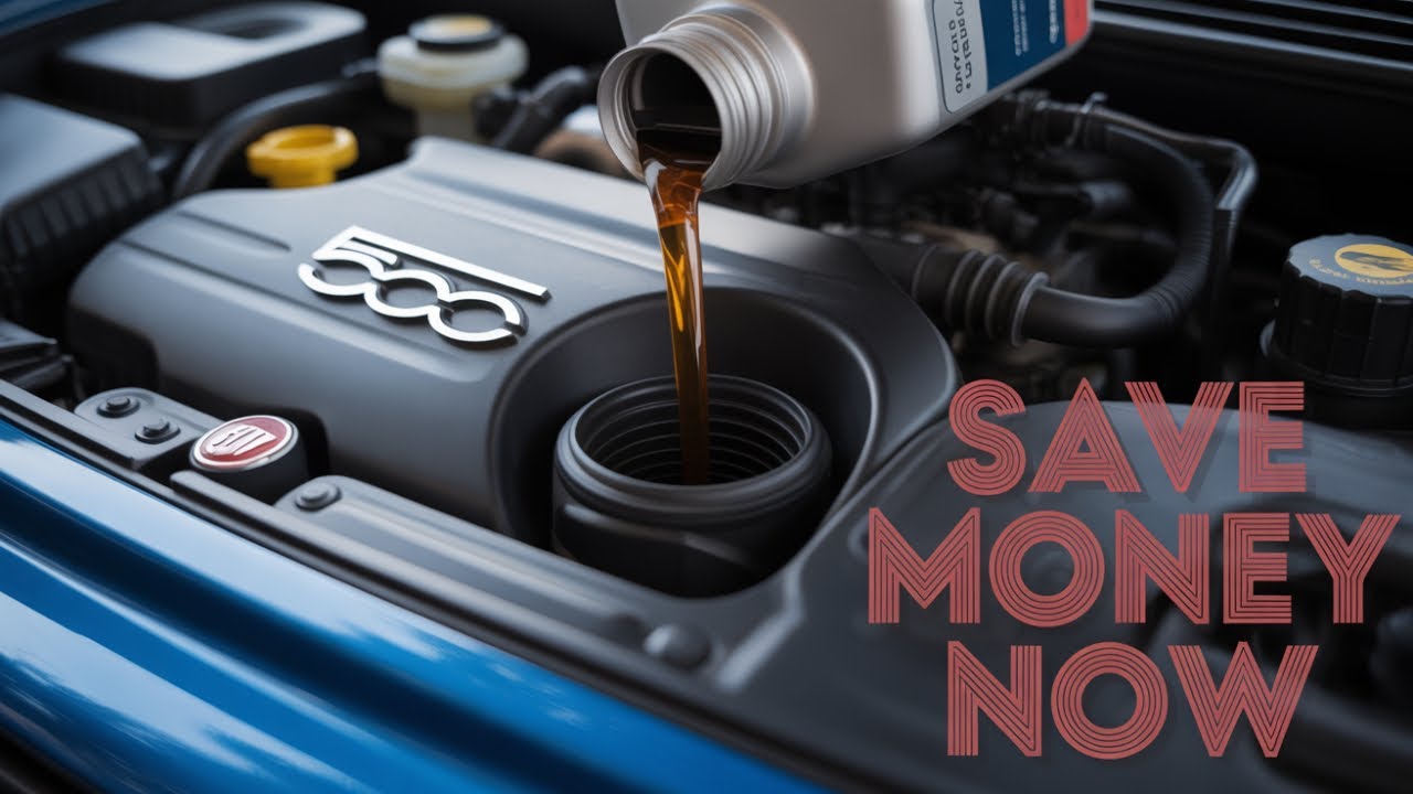 Oil Change Made EASY for 2016-2025 Fiat 500x Owners