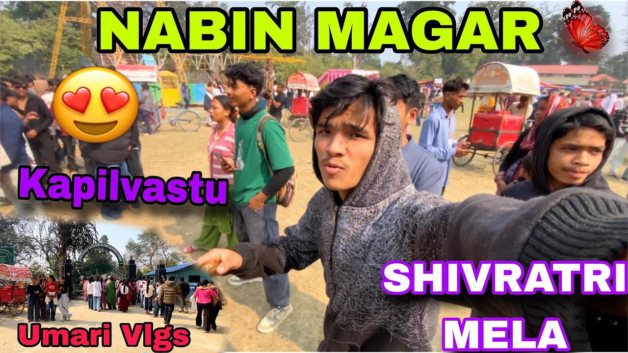 Shivratri Mela💘in Umari 🤗Ramailo Gariyo😍NABIN MAGAR DAILY VLOGS