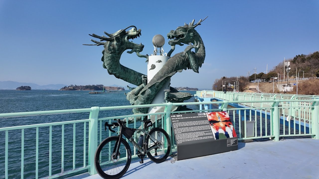 26년 2월 사천 해안도로따라 고성 임포항까지 50km