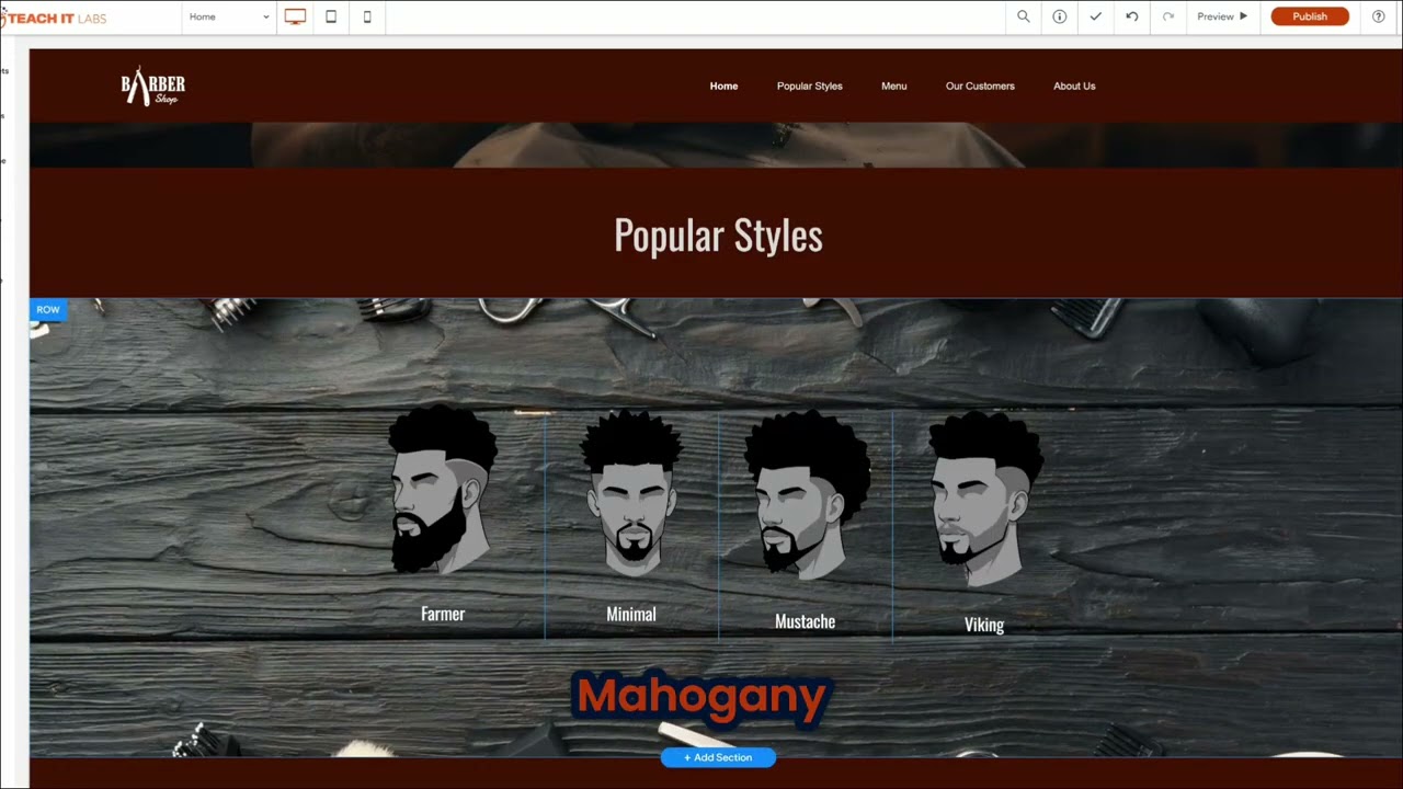 Parallax Scrolling & Background Overlays: Design Tutorial #shorts