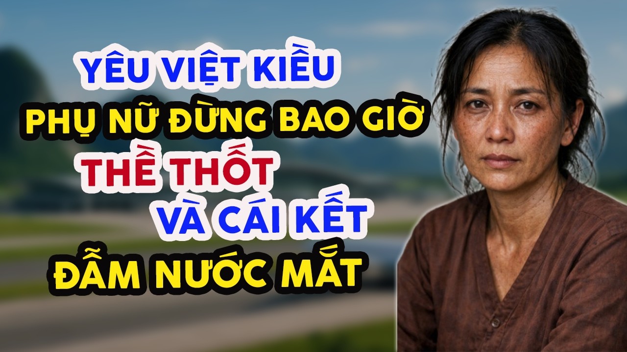 CẢNH TỈNH CHO PHỤ NỮ YÊU VIỆT KIỀU, ĐỪNG THỀ THỐT LÚC MẶN NỒNG VÀ CÁI KẾT ĐẪM NƯỚC MẮT SAU 5 NĂM