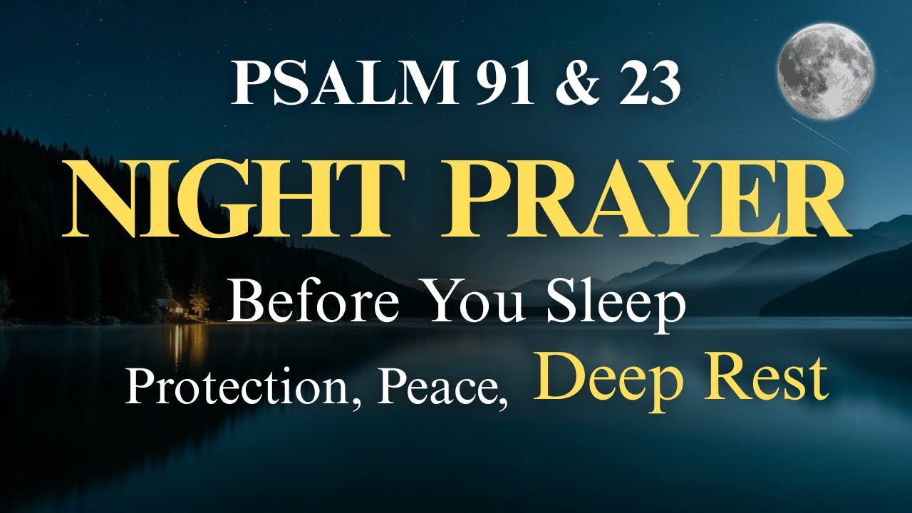 Pray This Before You Sleep & Give Your Overthinking to God | Night Prayer for Peace & Deep Rest