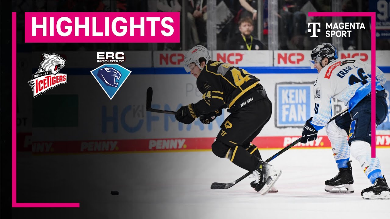 Nürnberg Ice Tigers - ERC Ingolstadt | PENNY DEL Playoffs | MAGENTA SPORT