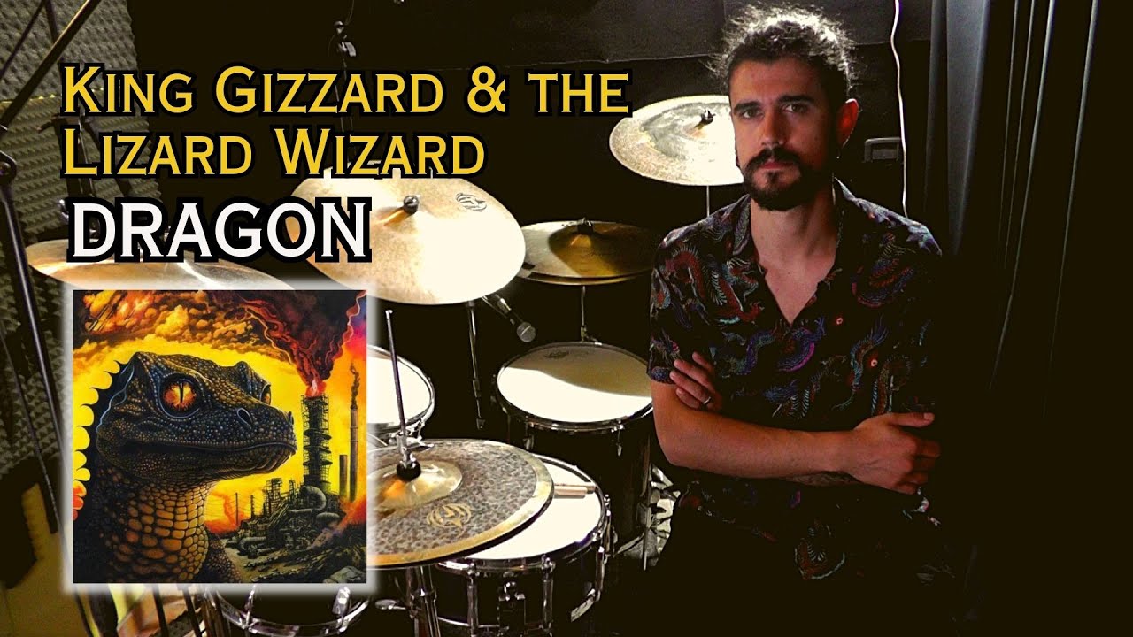 King Gizzard & the Lizard Wizard - 'Dragon' - Drum cover by Stefano Rutolini