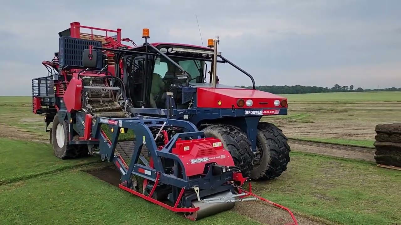 Brouwer 4000 Sod Harvester