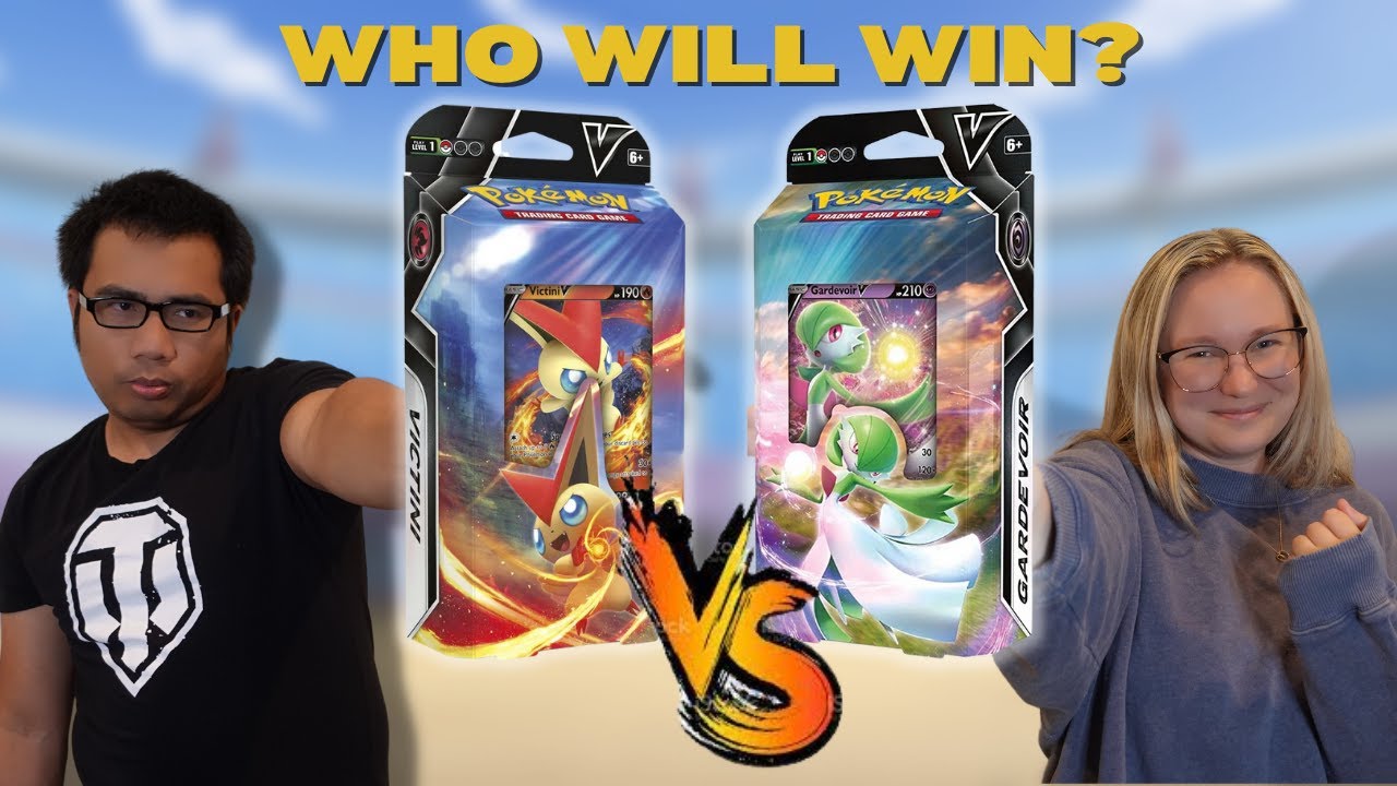 Gardevoir vs Victini BATTLE! Which Battle V Deck Is BETTER?