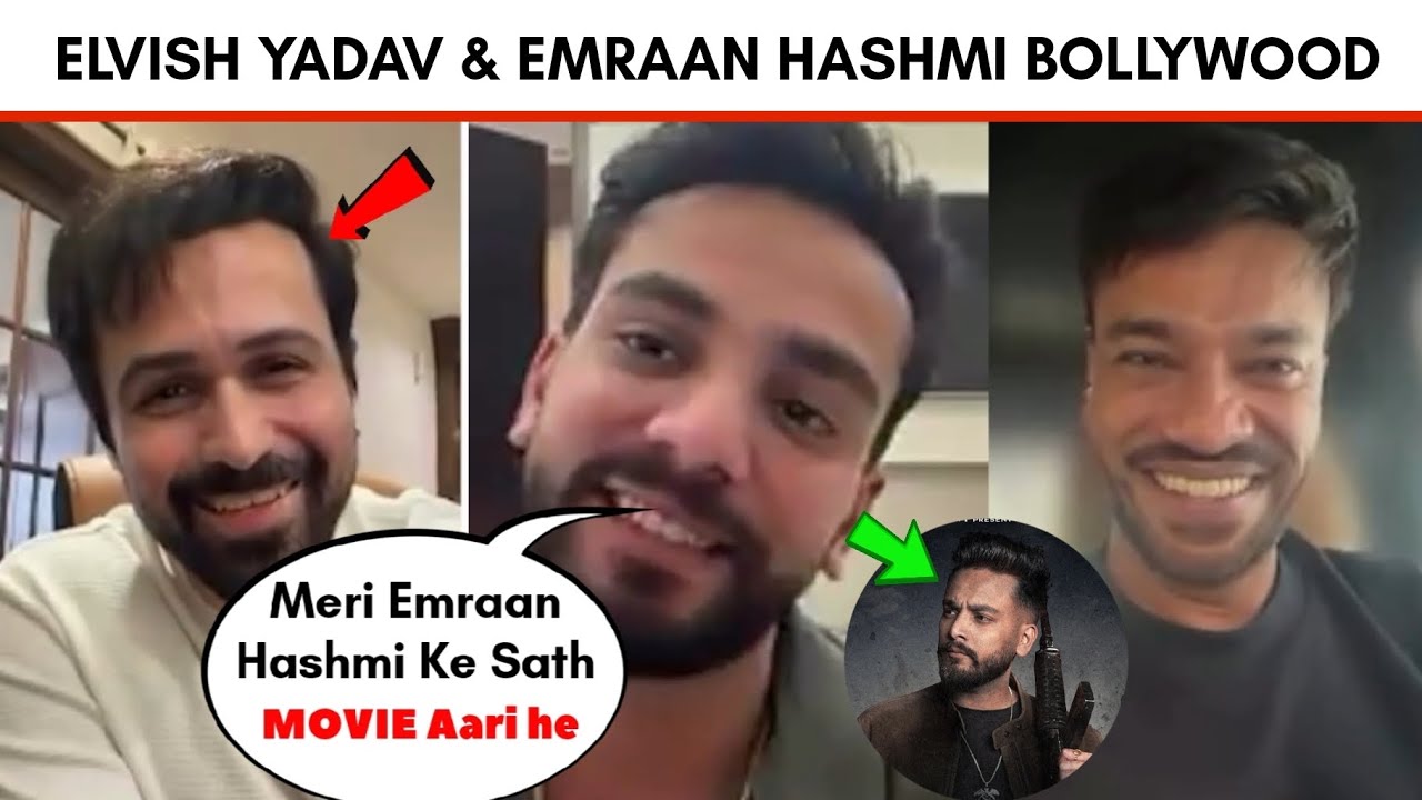 WTF🤯- Elvish Yadav & Emraan Hashmi Live?🤔| Elvish Yadav Bollywood Movie?#elvishyadav#share