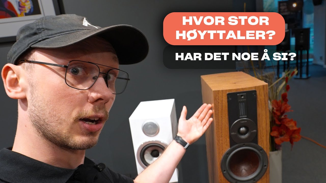 Alt-i-ett-høyttaler? Kompakthøyttaler? Gulvstående? Er det så nøye?