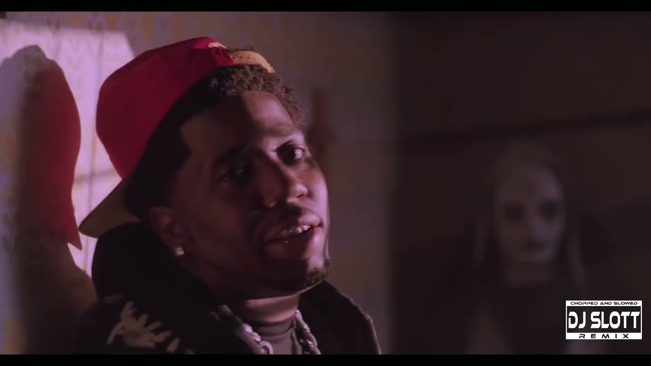 DJ Slott Remix - YFN Lucci - Can't Feel My Face (Chopped & Slowed Video)