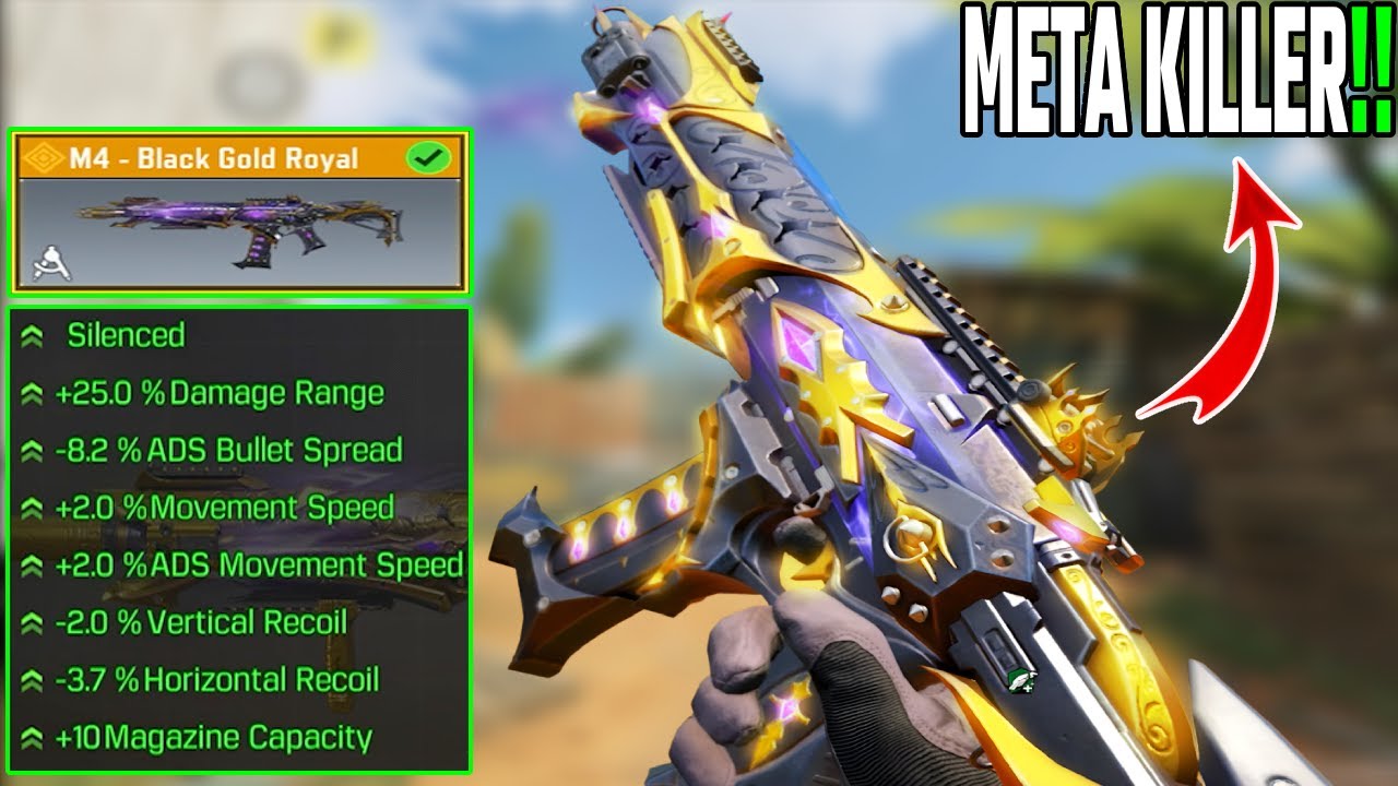 This M4 is Broken!! M4 Gunsmith Are Meta in COD Mobile Season 9.