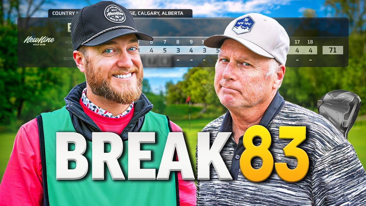 Can My Dad Break 83 With Me as His Caddie?