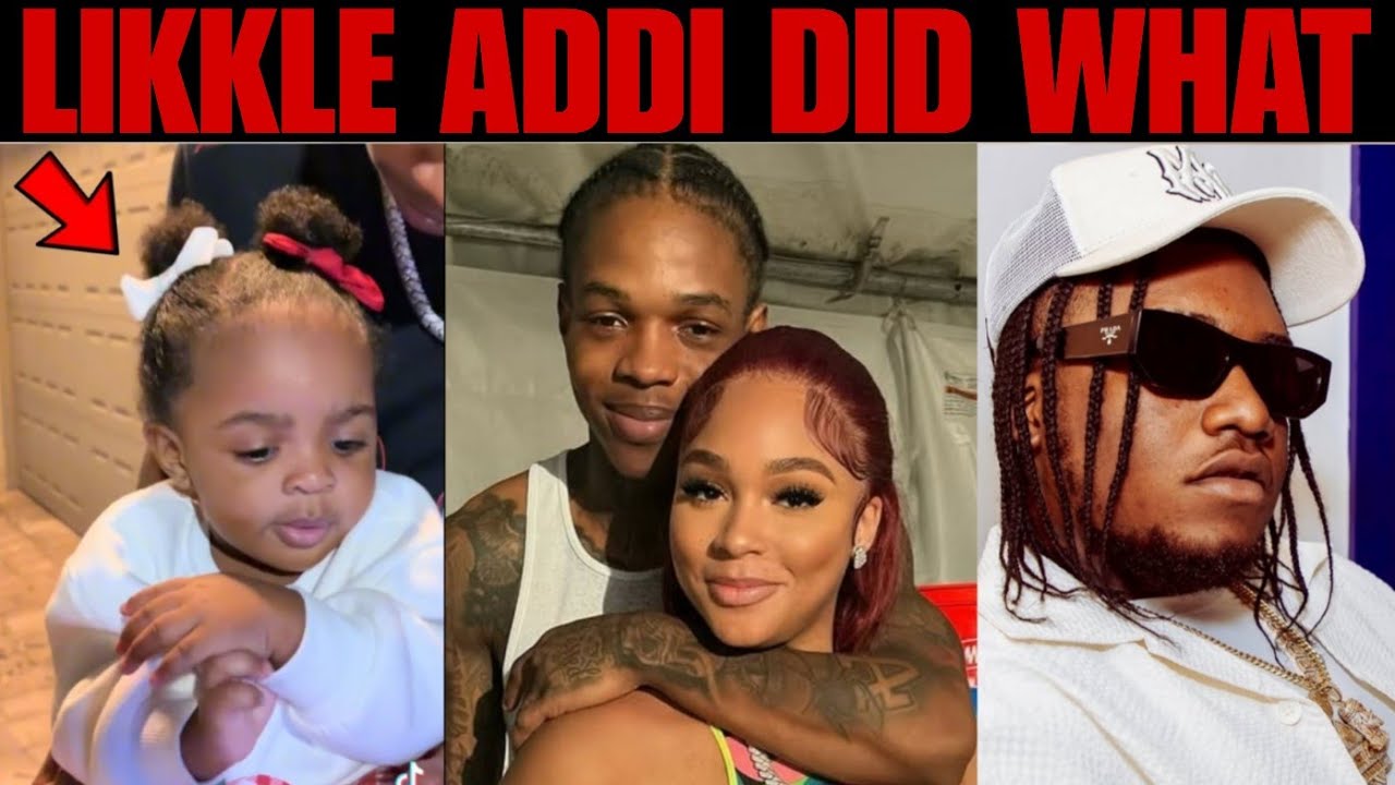 LE@K MESSAGE!! Likkle ADDIE K!DN@P The B@BY?? Mother SPEAK OUT/KARTEL Producer/Malie DON/Popcaan