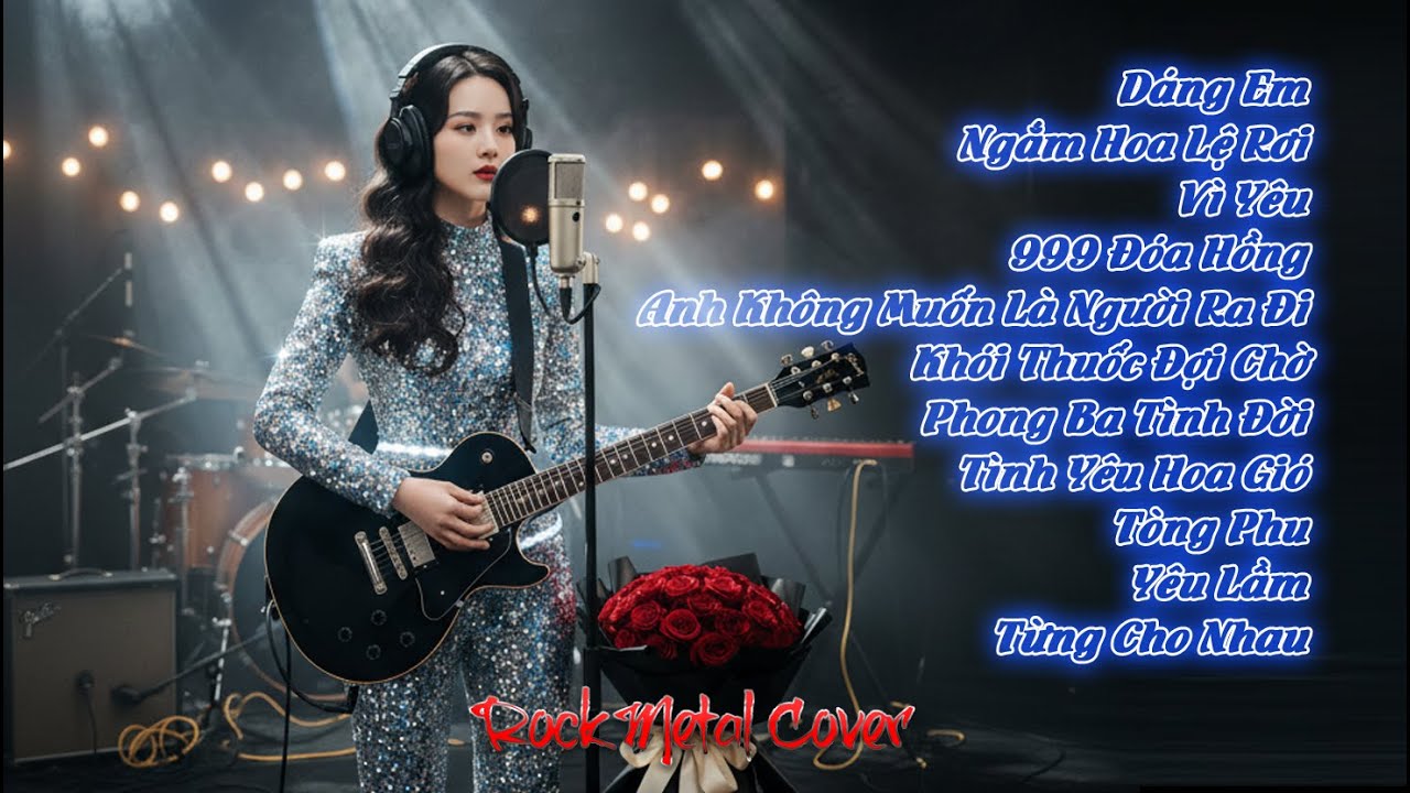 Ngắm Hoa Lệ Rơi | Dáng Em | Playlist Hot Nhất TikTok 2025 Metal Rock Cover | Ai Hát Rock Mê Ta