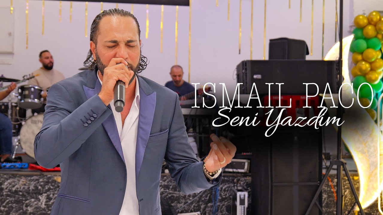 ISMAIL PACO & ORK.MEDI GRUP / SENI YAZDIM ( 4K VIDEO COVER )