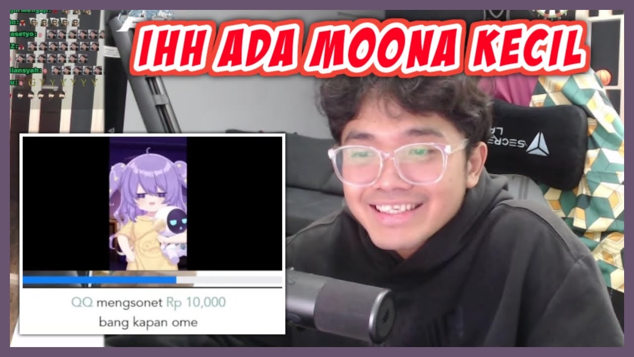 ih, ada moona kecil